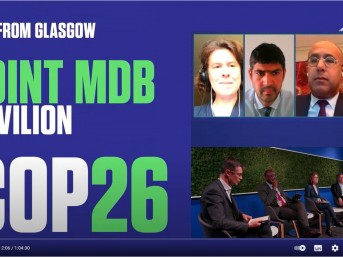 Live at COP26 Cities climate change and MDBs